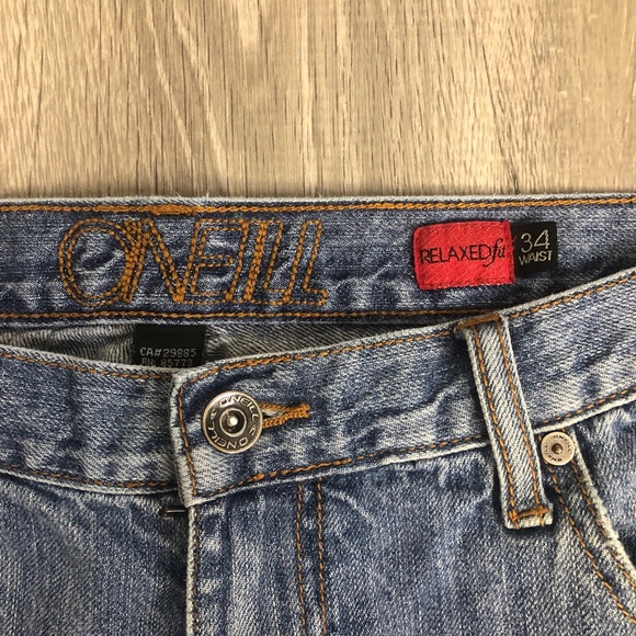 O'Neill Distressed Relaxed fit denim jeans - size 34 - Picture 4 of 10